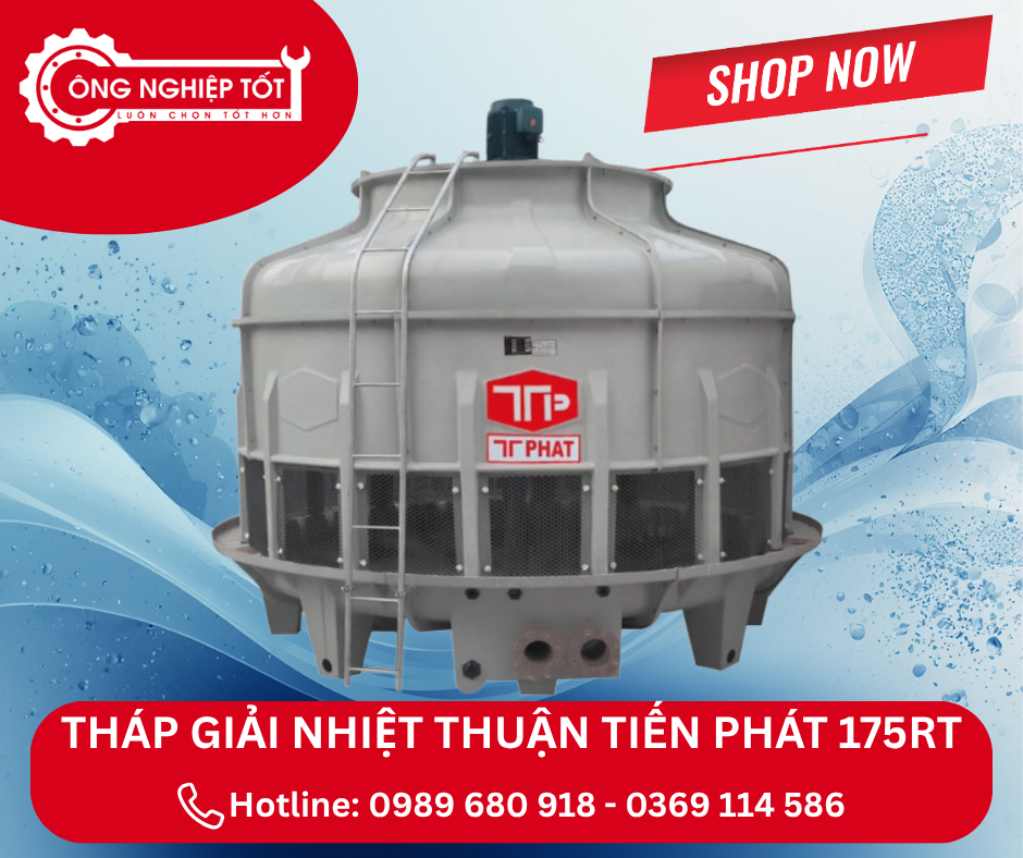 Địa chỉ mua tháp giải nhiệt Thuận Tiến Phát 175RT uy tín